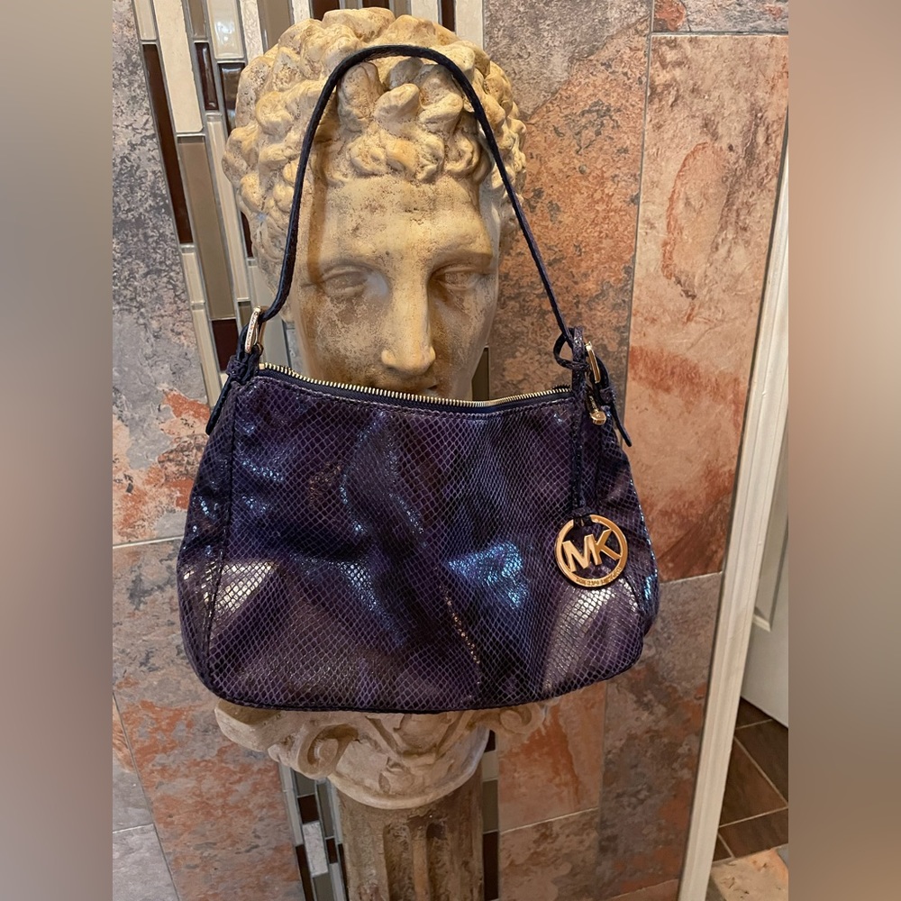 Michael KORS baby snakeskin new handbag